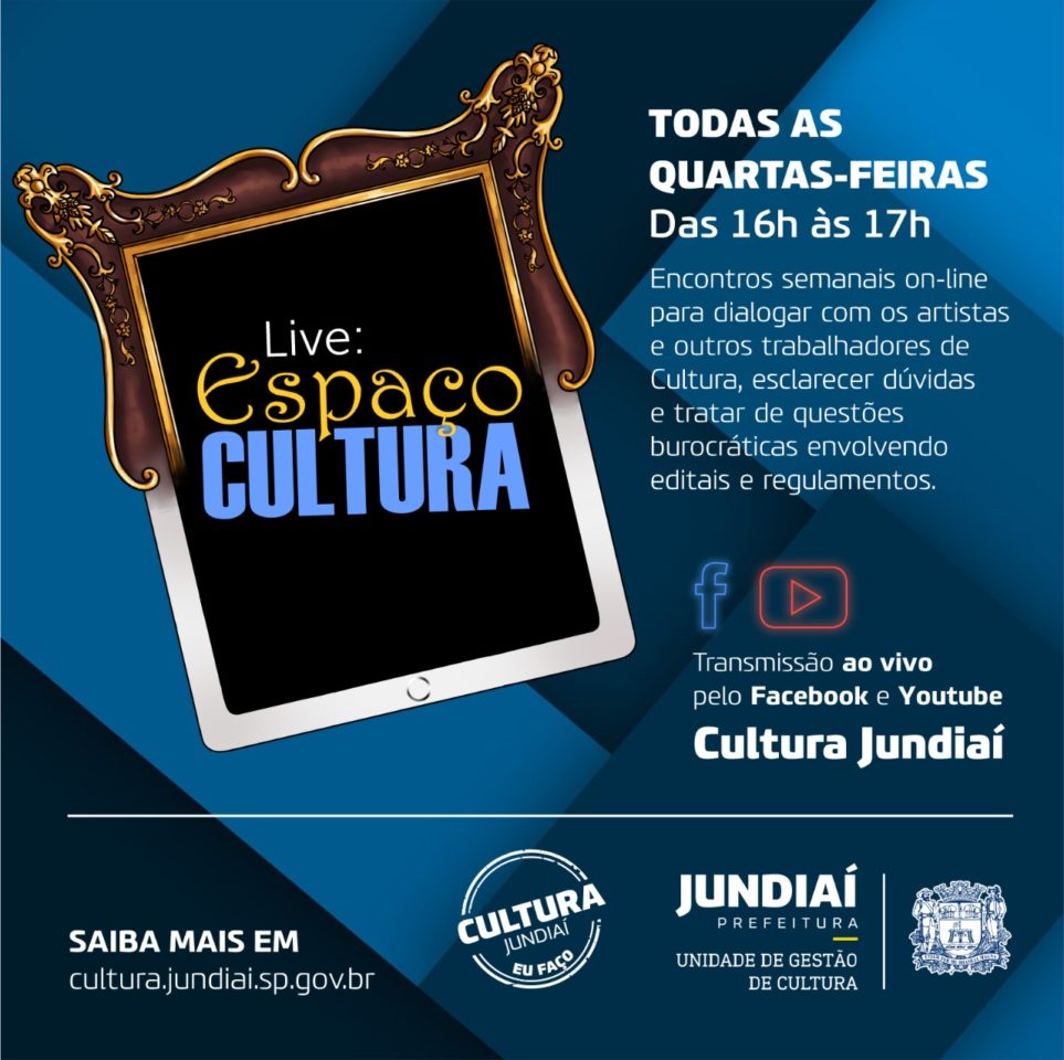 Facebook e YouTube da Cultura